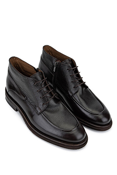 Tamer Tanca Men's Genuine Leather Brown Classic Boots
