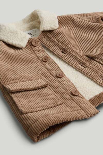 MOTHERCARE Tan Cord Shacket
