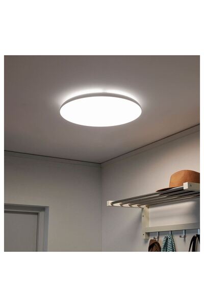 hobiurun LED'li tavan lambası, beyaz, 45 cm