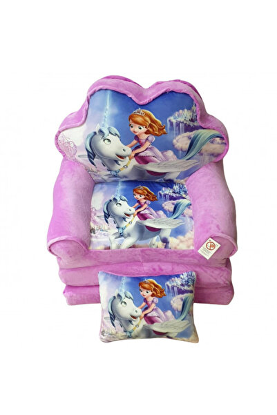 OEM Fotoliu extensibil Sofia, din pluș, 120 cm, roz - FPE-23