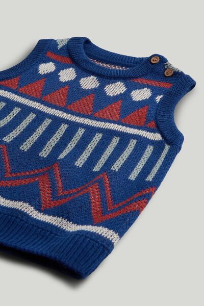 MOTHERCARE Knitted Tank Top and T-Shirt Set