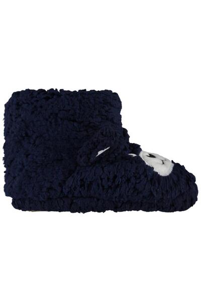 Civil Boys Köpek Figürlü Tabanlı 31-35 Numara Panduf - Lacivert 30-34