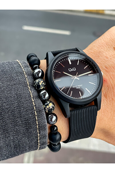 Q&Q YENİ SEZON SU GEÇİRMEZ SİLİKON KORDON ERKEK KOL SAATİ BABALAR GÜNÜ SEVGİLİLER GÜNÜ HEDİYESİ