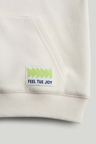 MOTHERCARE Cream Zip-Up Hoodie