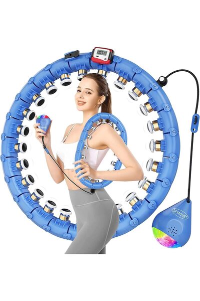 AnkaShop Hula Hop Akıllı Fitness Çemberleri 4 Mevsim Ayarlanabilir Egzersiz Halkası Şekillendirme Bel İncelme