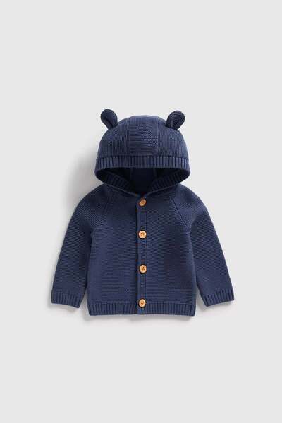 MOTHERCARE Navy Knitted Cardigan