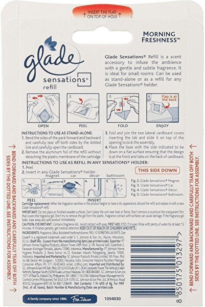 Glade Sensations Refill Morning Freshness Air Freshener, 8 g