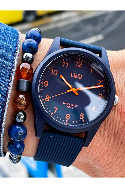 Q&Q YENİ SEZON SU GEÇİRMEZ SİLİKON KORDON ERKEK KOL SAATİ BABALAR GÜNÜ SEVGİLİLER GÜNÜ HEDİYESİ