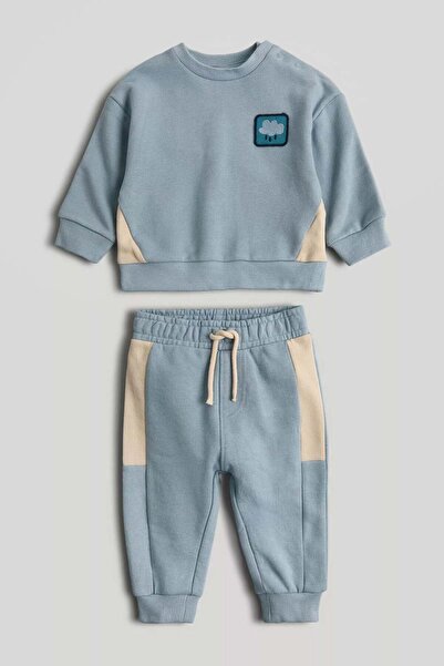 MOTHERCARE Panel Joggers and Sweat Top
