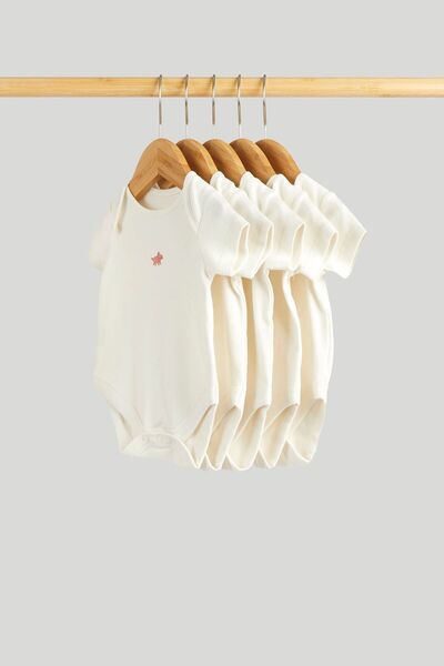 MOTHERCARE مجموعة من 5 بدلات ديناصور بأكمام قصيرة