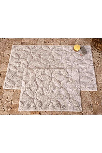 Storish Banyo Paspası 2'li Açık Gri