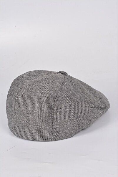 mercantoptan Buttoned Classic Cap Brown Cap Winter Bosa Fabric Hat