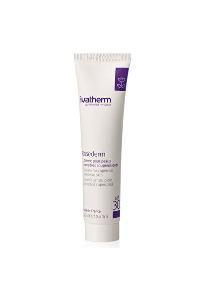 IVATHERM Cream for sensitive couperose skin SPF 30 Rosederm Ivatherm, 40 ml