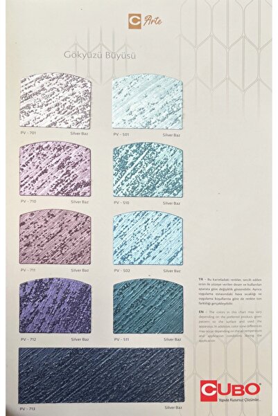 CUBO PERLA SEDEFLİ CAM KÜRECİKLİ DEKORATİF DUVAR BOYASI