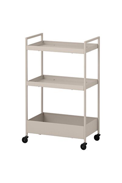 hobiurun Servis arabası, bej, 50,5x30x83 cm