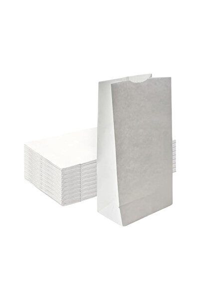 Generic White paper bags, size No. 7, pack (25 pieces)