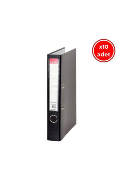 Esselte Eseelte kancelarijska fascikla, 10 komada, ekonomična uska, crna