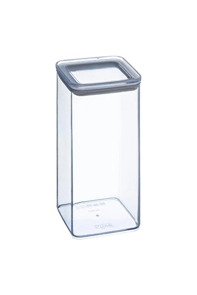 5FiveSmart 5Five PS square storage box, 1.5 liters, 10x10x20 cm, transparent