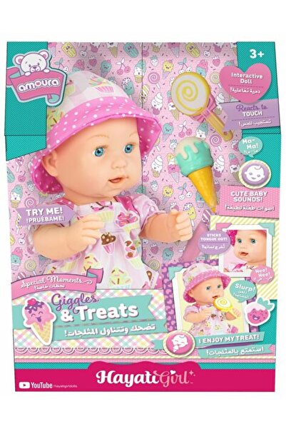 Hayati Girl دمية أمورا جيجلز آند تريتس مقاس 16 بوصة
