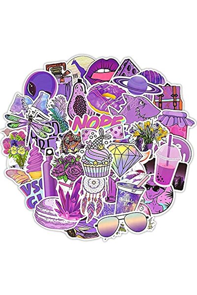 COOYA 50pcs Vinyl Waterproof Stickers for Laptops, Water Bottles, Cell Phones, Skateboards, Luggage