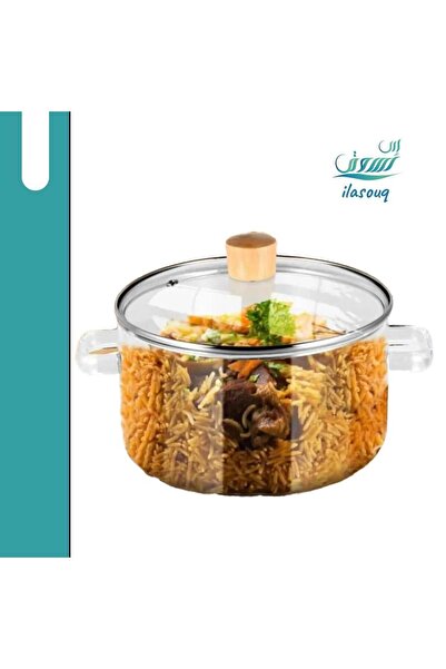 DLC 3.2L Glass Cooking Pot