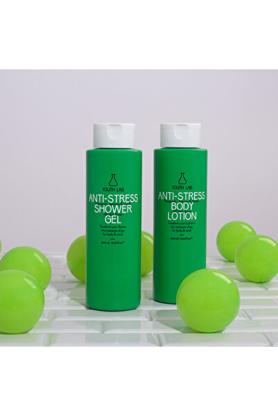 YOUTH LAB ANTI-STRESS SHOWER GEL GREEN