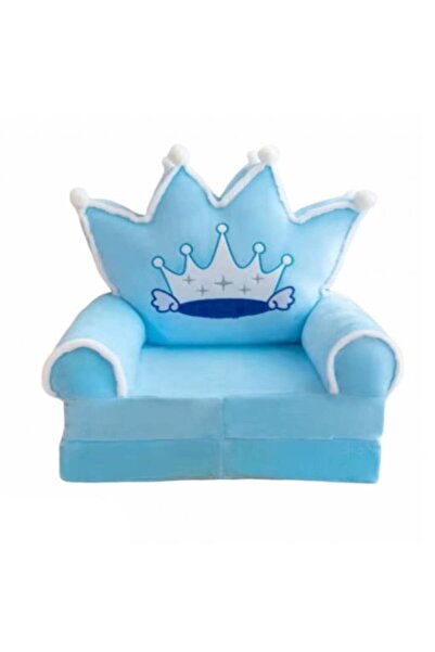 OEM Fotoliu extensibil King Plush - 80 cm - Albastru