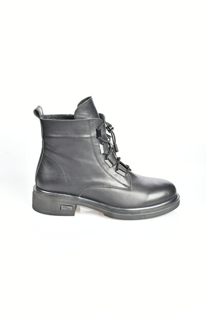 MEMORY حذاء نسائي من الجلد الطبيعي – حذاء جلدي أنيق بنعل 4.5 سم MS0132133