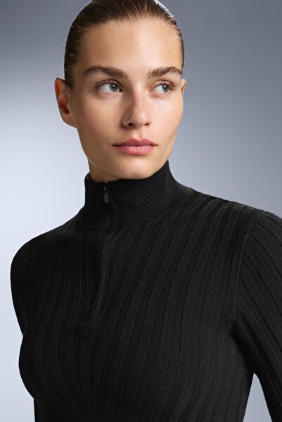 Oysho Thermal base layer rib knit T-shirt