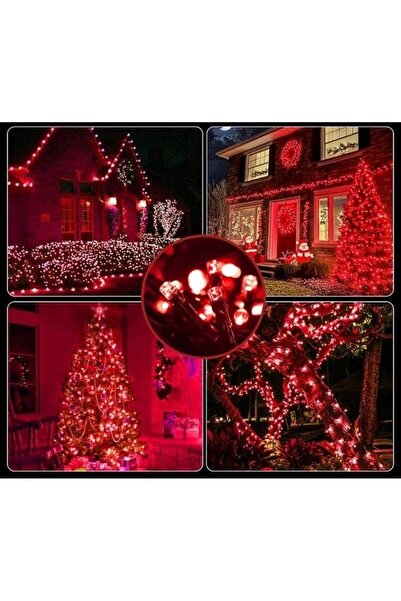 REDz Accessories Christmas Installation 300 LEDs, Length 24 Meters, Plug-in Power, Red Light