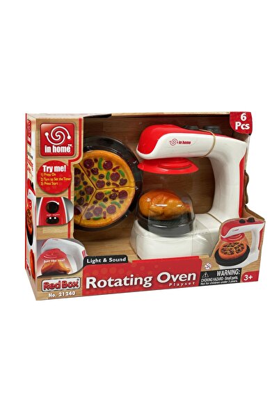Redbox مجموعة لعب الفرن الدوار مع الضوء والصوت