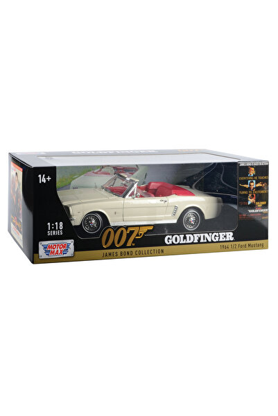 Motor Max موتورماكس جيمس بوند 1964 1/2 فورد موستانج كابريوليه 1:18