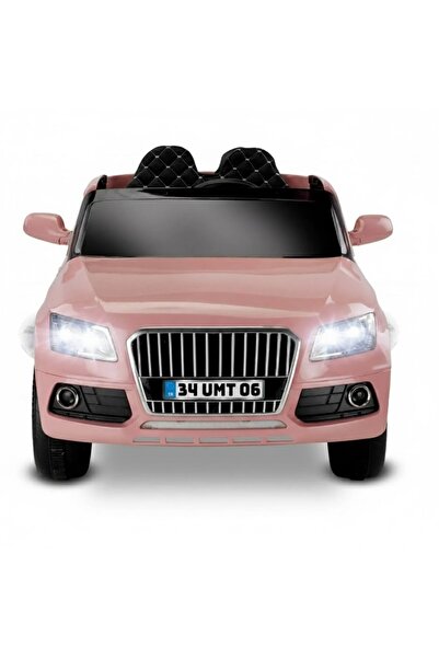 BabyHope Q-SUV 12 Volt Akülü Uzaktan Kumandalı Araba Pudra/Toz Pembe
