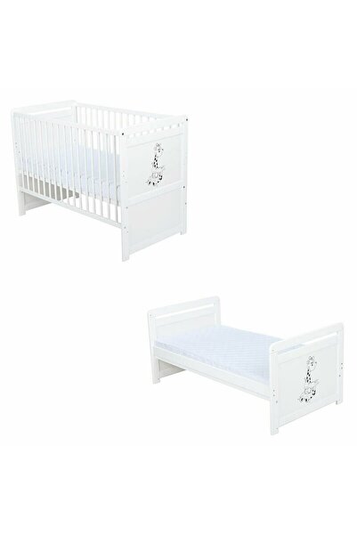 Babyneeds Patut din lemn bebe, Transformabil si pentru junior, 120x60 cm, Din...