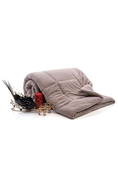 Storish Pure Welsoft Yorgan Tek Kişilik Cappuccino