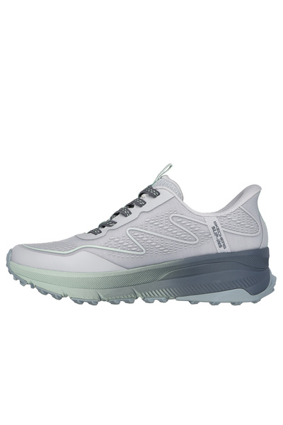 SKECHERS Pantofi dama sport Slip Ins SWITCH BACK MIST 180157-GRAY/GREEN-40