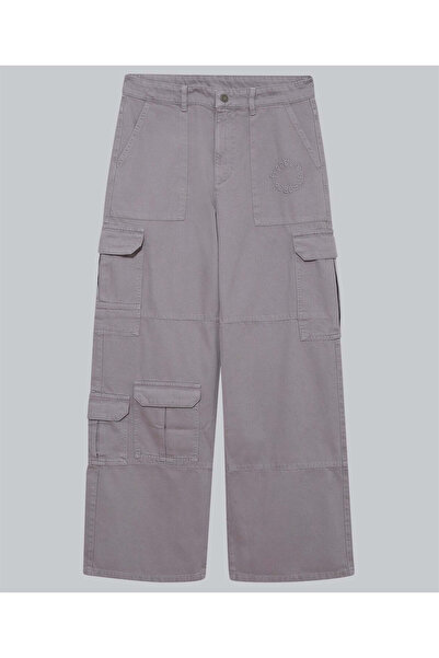 Freedom of Space Grey Cargo Pants