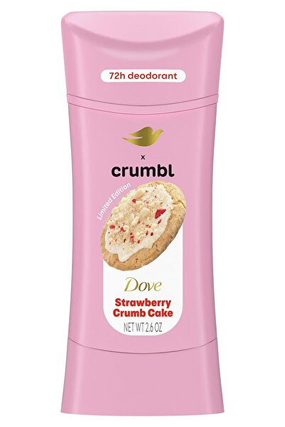 Dove Crumbl Strawberry Crumb Cake Alüminyumsuz Stick Deodorant 74GR