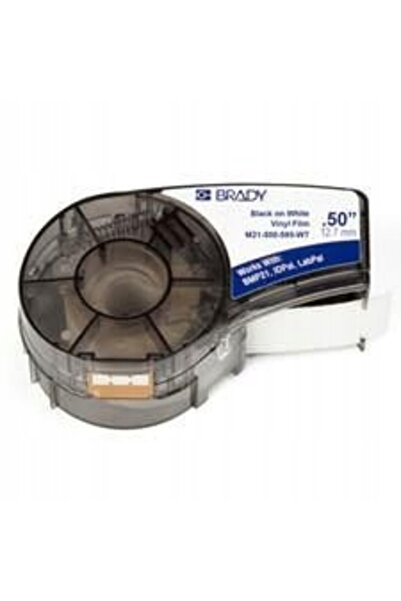 Other Bandă autoadezivă din vinil Brady negru pe alb pentru M21-500-595-WT