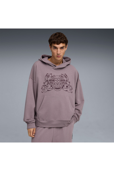 Puma X Ripndip Boxy Men's Purple Sweatshirt