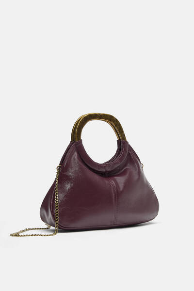 Pull & Bear Metal saplı el çantası