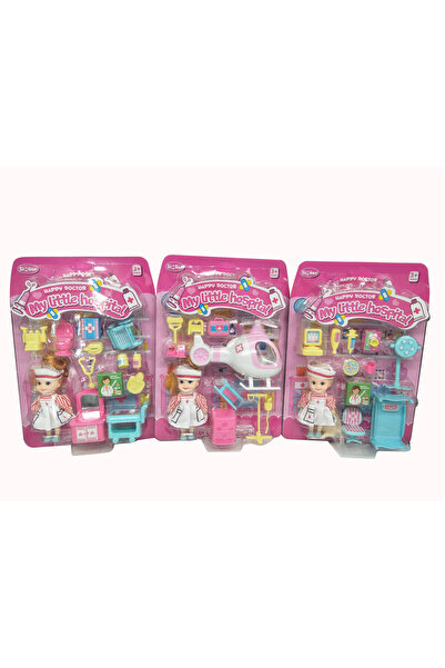 Family Center مجموعة لعب مستشفاي الصغير