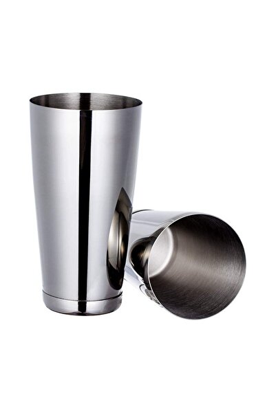 MG 2-Pieces Set of Stainless Steel Boston Bar Shakers, (30oz/80cl) & (18oz/54cl)