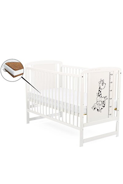 Babyneeds Patut din lemn bebe, 120x60 cm, Lemn de pin si mdf, Stabil si rezis...