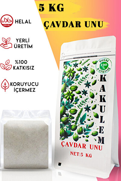 Kakulem SERTİFİKALI Çavdar Unu 5 KG Doğal %100 Katkısız