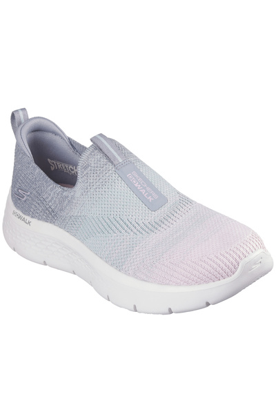SKECHERS Women's sports shoes 124827-GRAY/MULTICOLOR-35