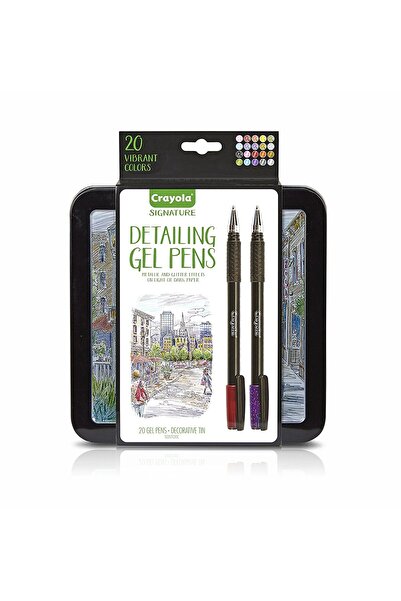 Crayola Signature Detailing Gel Pens 20 Count
