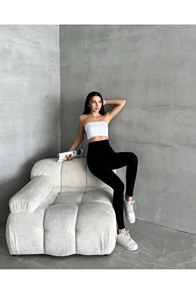 cemo Kadın Yüksel Bel Korse Detay Toparlayıcı Tayt