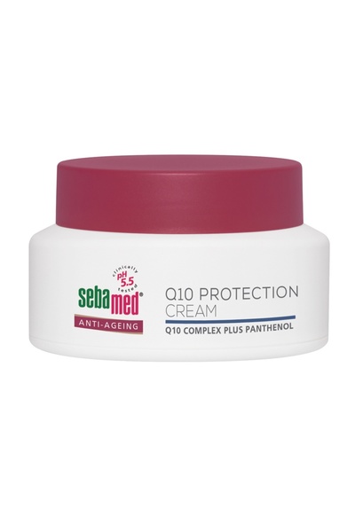 Sebamed Cremă dermatologică protectoare pentru față cu Q10 anti-îmbătrânire, cremă, 50 ml