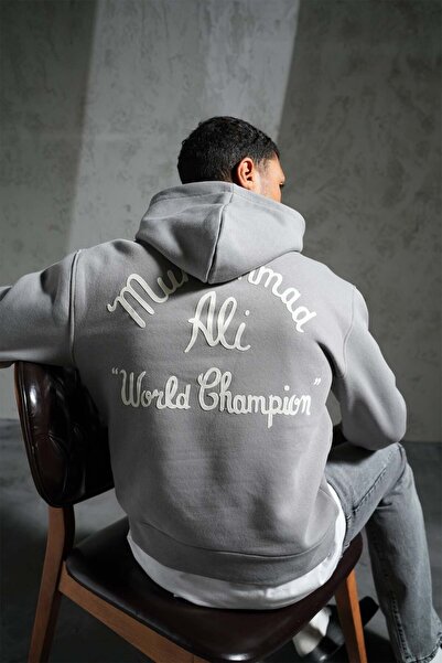İkao Muhammed Ali Kapüşonlu Sweatshirt